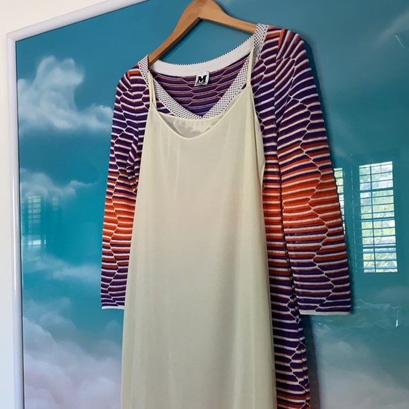 M by Missoni Knit Purple and Orange Dress - Picture 6 of 6